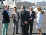 El director del Puert, a la izquierda, y responsables de la subdelegación del Gobierno y de Protección Civil-w1280-h1280 El director del Puert, a la izquierda, y responsables de la subdelegación del Gobierno y de Protección Civil-w1280-h1280