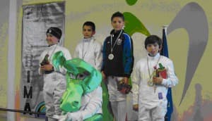 Francisco González, oro en el Criterium Andaluz de Esgrima a Espada