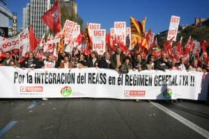 Acuerdo para la integracion del reass en el Régimen General