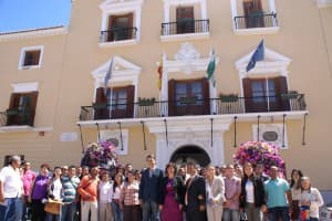 Una delegación de 40 personas del municipio colombiano de Guatapé visitan Motril