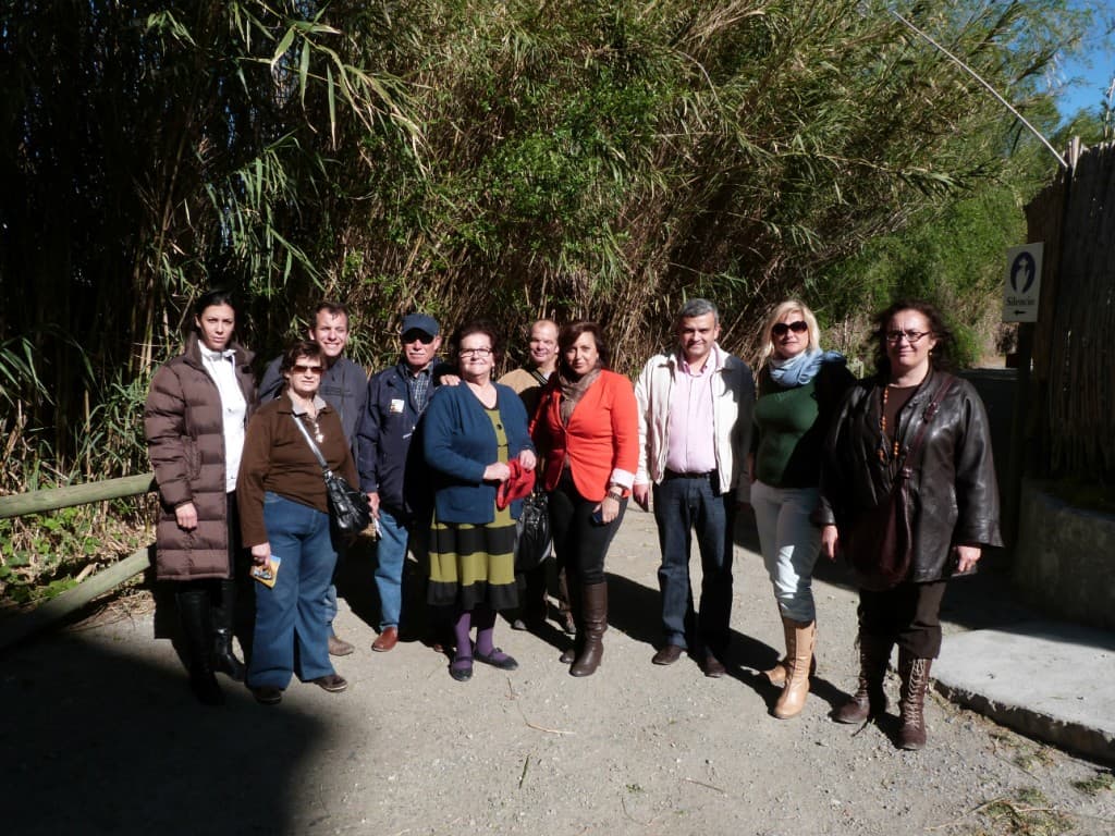 Personas con diversidad funcional disfrutan del programa ‘La Charca de los Sentidos’