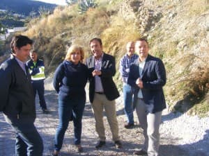 El arreglo del camino de Jolúcar solventa una demanda histórica de los garnatilleros