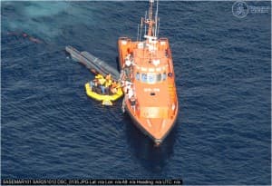 Salvamento Marítimo rescata a los 29 ocupantes de 5 pateras localizadas en el Estrecho