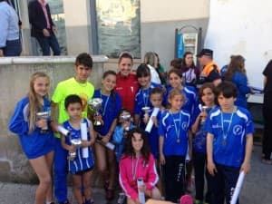 Los motrileños copan los primeros puestos en la marcha atletica de Guadix