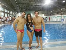 Dos oros, una plata y un broce en Córdoba para los nadadores del Club Deportivo Clarín de Motril