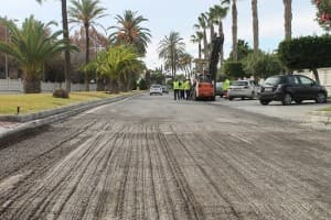 149.000 euros de inversión para el arreglo de la segunda fase de la Avda. del Mediterráneo de la Villa