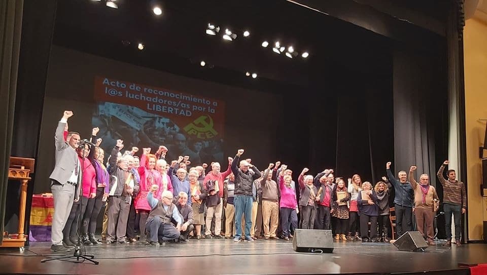 El PCE de Granada homenajea a su militancia histórica