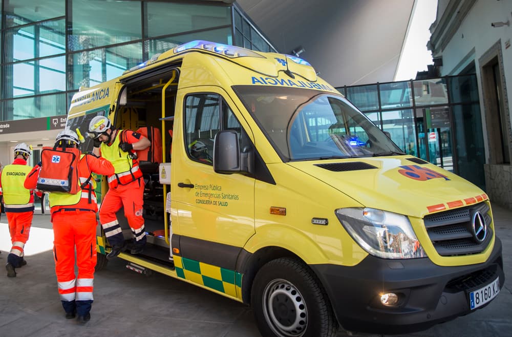 Los granadinos valoran con un 9,2 sobre diez el servicio recibido por los equipos de emergencias sanitarias 061