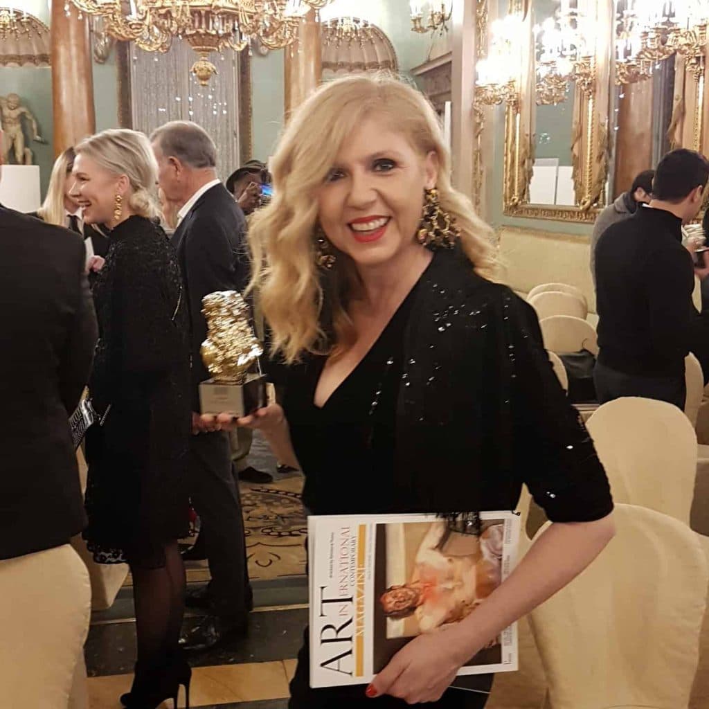 Mar Aragón, premiada con el prestigioso Leonardo Da Vinci en Florencia