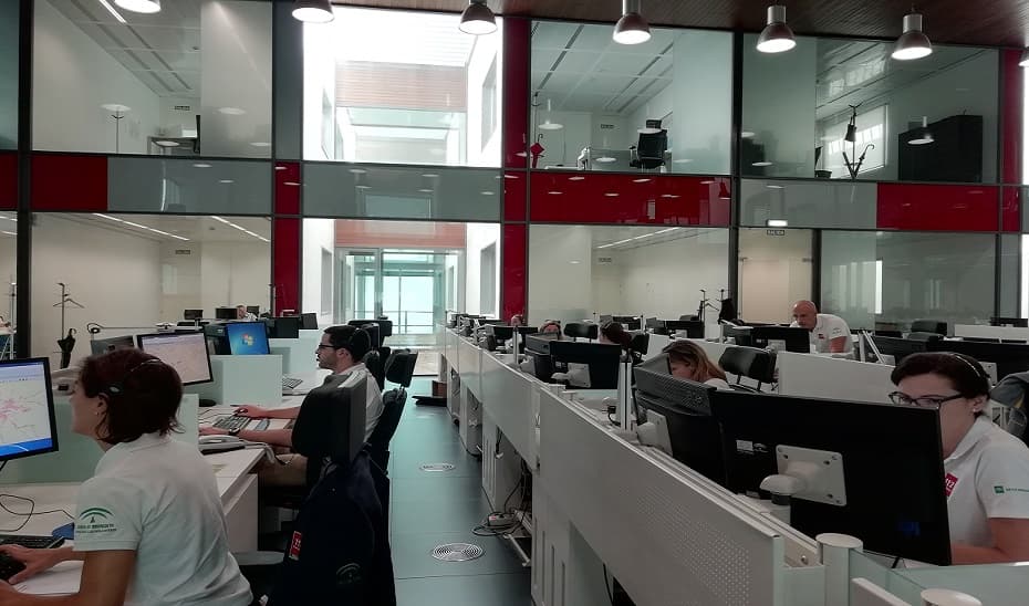 El servicio Emergencias 112 Andalucía gestiona más de 668.000 incidencias durante 2019