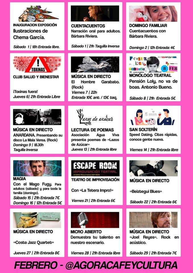 Anardana presenta La Mala Verea en Ágora Café y Cultura