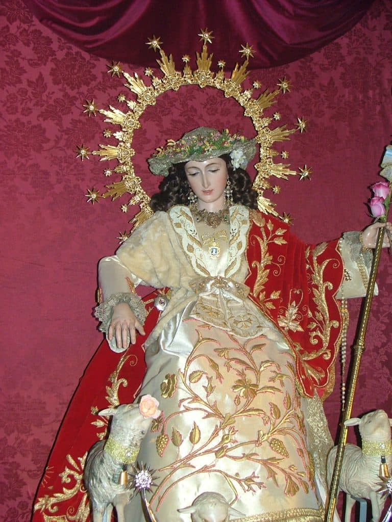 La Divina Pastora ya luce la Medalla de Oro de la Ciudad de Motril