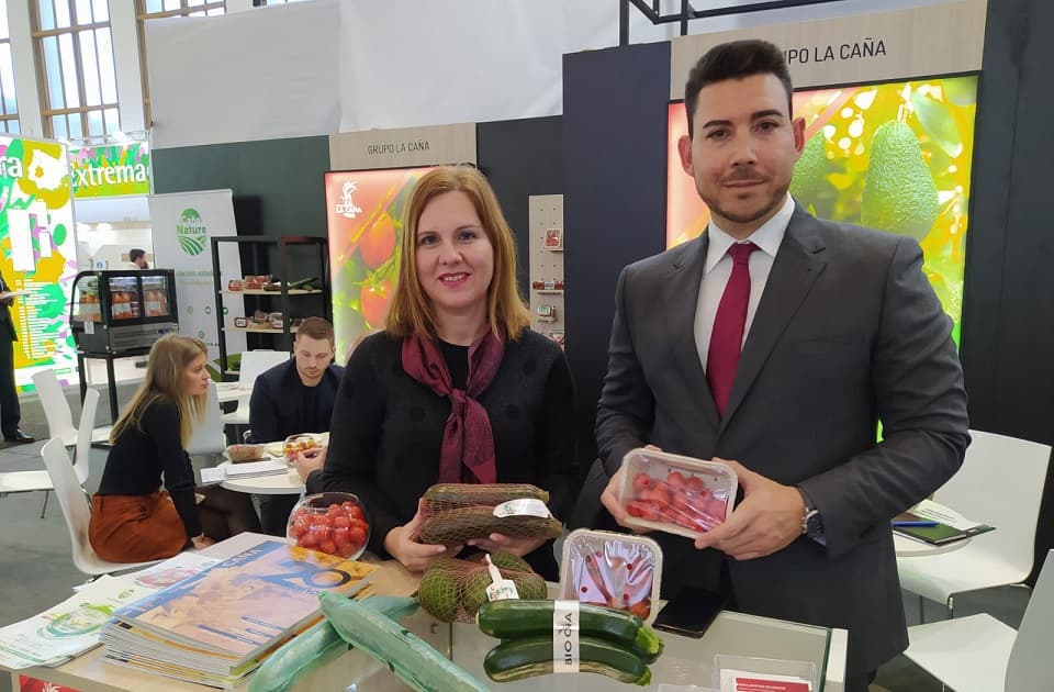 Grupo La Caña inaugura Fruit Logística presentando sus alternativas al plástico en envases