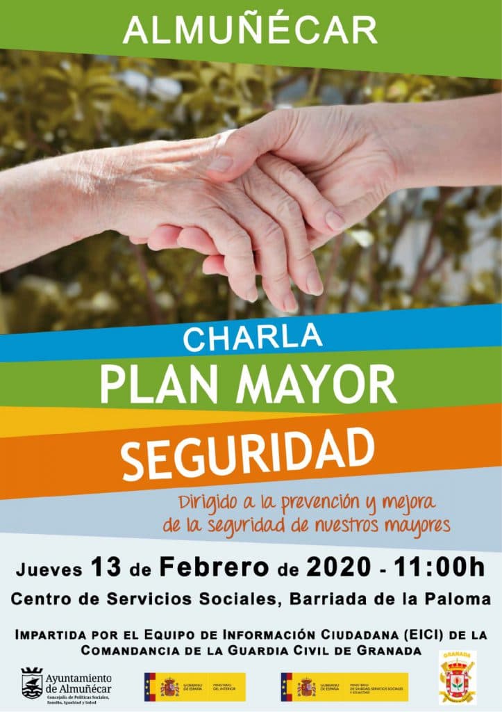 El Plan Mayor Seguridad llega a Almuñécar dentro de la campaña de prevención y mejora de seguridad de personas mayores