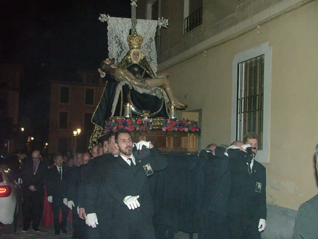 La Virgen de las Angustias preside el Santo Via Crucis Oficial de Semana Santa en Motril