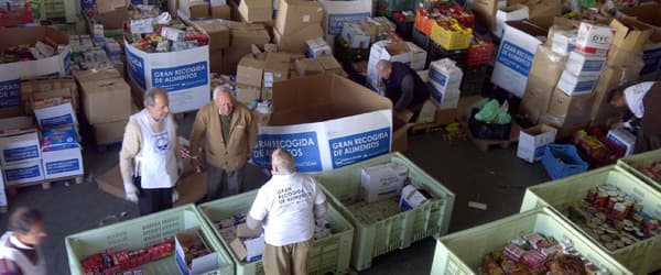 Petición de ayuda del Banco de Alimentos de Granada