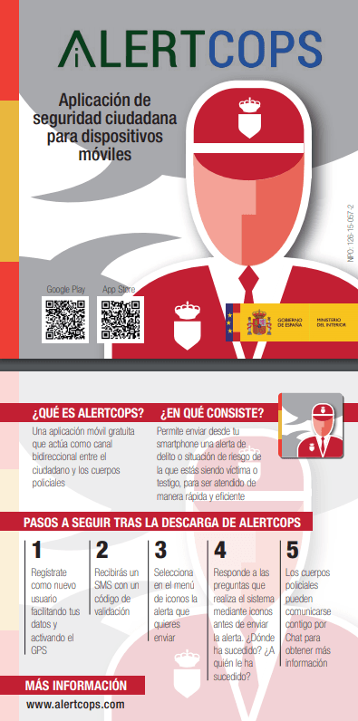 Detenido en Granada un presunto maltratador gracias a la colaboración ciudadana a través de la aplicación policial AlertCops