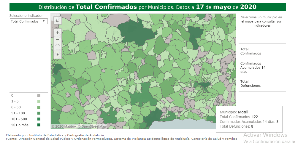 Motril suma por tercer día consecutivo un positivo por coranavirus, elevándose a 122 personas contagiadas desde el inicio de la pandemia