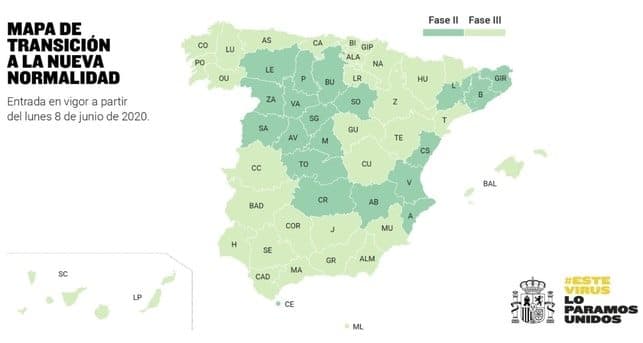 Toda Andalucía pasa a Fase 3 el próximo lunes 8 de junio