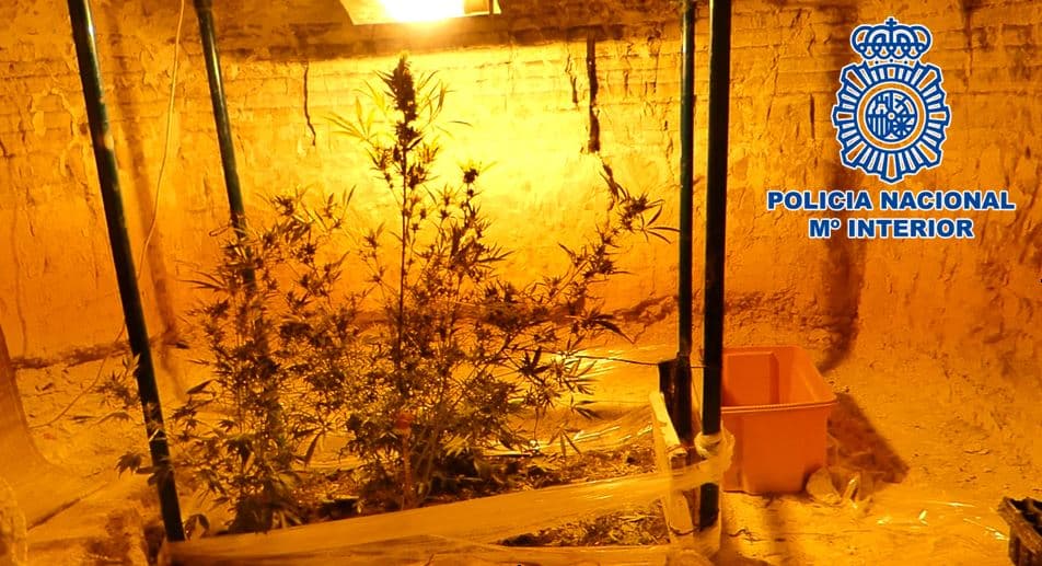 Detenido un varón al que tras amenazar con una catana a un policía se le incautaron tres kilos de marihuana en bruto