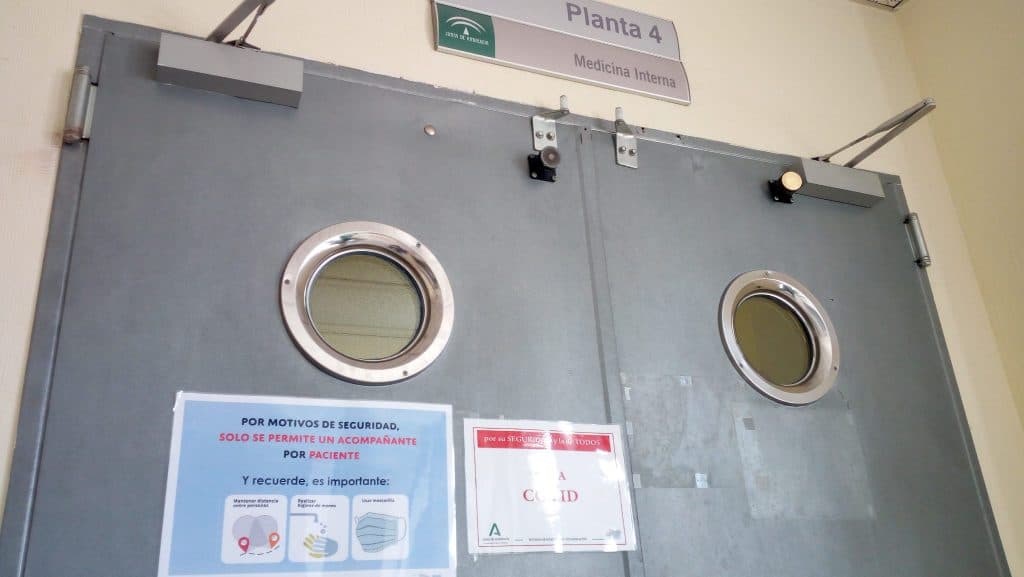 La provincia de Granada contabiliza 66 hospitalizaciones por Covid, 12 en UCI