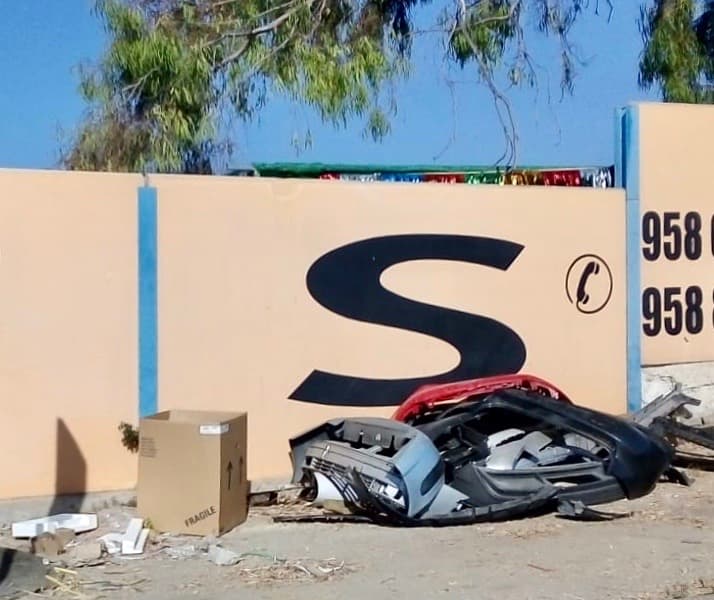 Motril pone en marcha un nuevo servicio gratuito ‘a domicilio’ para la recogida de parachoques en los talleres