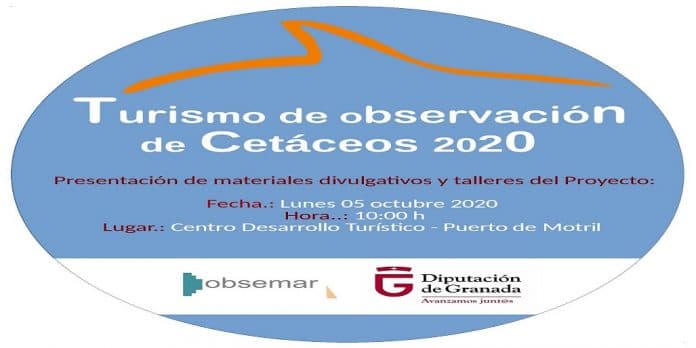 El Observatorio del Mar ha puesto en marcha el proyecto ‘Turismo de avistamiento de cetáceos: oportunidad para el conocimiento del recurso y su difusión’