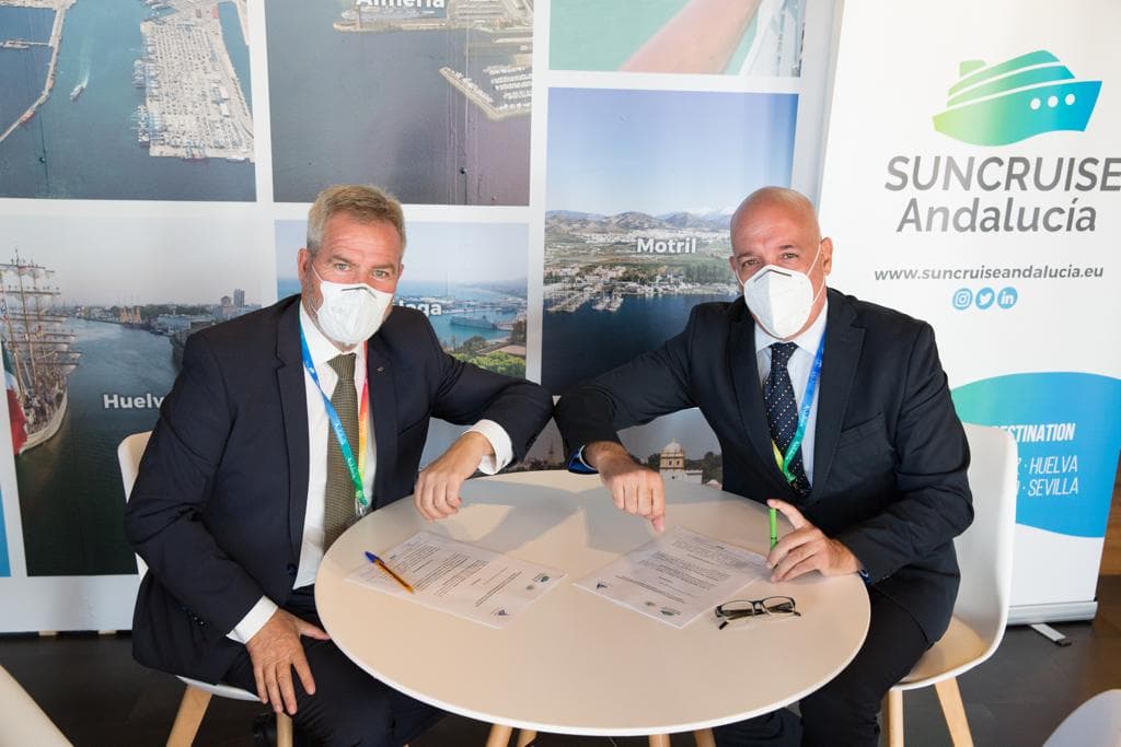 Suncruise Andalucía y el Clúster Marítimo-Marino firman un acuerdo de colaboración