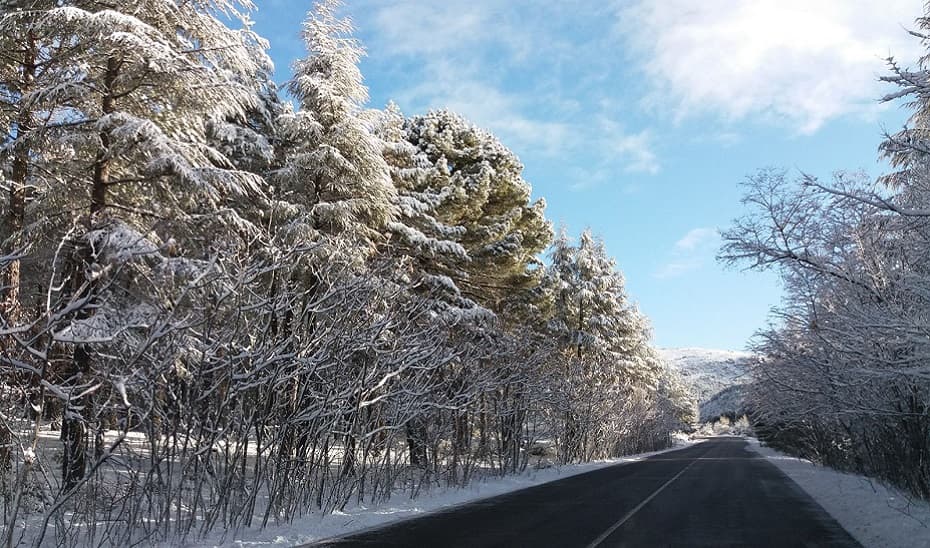 Permanecen vigentes los avisos naranjas por lluvia y nieve en varias provincias andaluzas