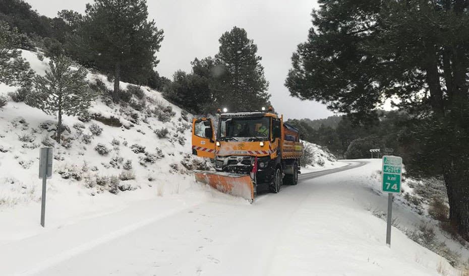 Aviso amarillo por bajas temperaturas en la provincia de Granada