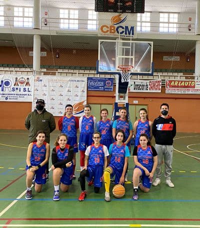 Resultados de los equipos del CB Costa Motril durante el fin de semana