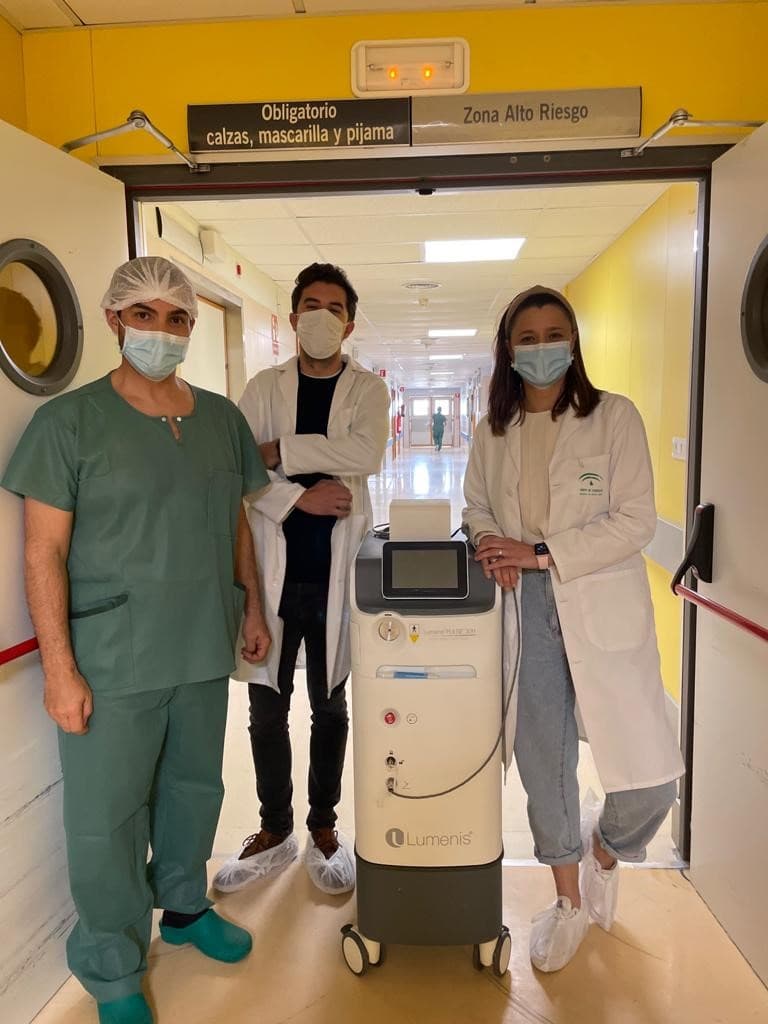 El Hospital de Motril adquiere un Laser Holmium para tratar la litiasis urinaria y los tumores en vejiga