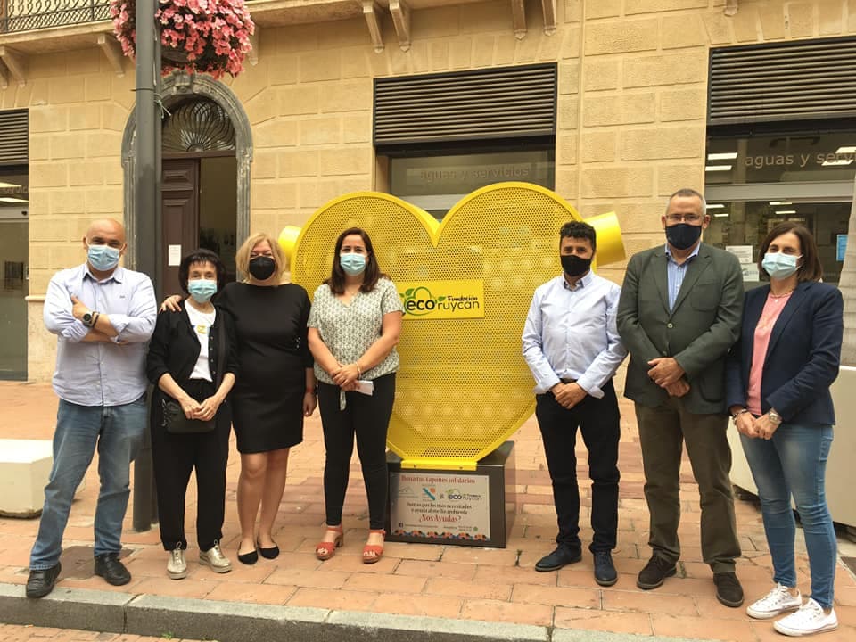 Un nuevo «Corazón Solidario» para recaudar ayuda dirigida al pequeño Dani, da paso a la Mancomunidad de Municipios de la Costa Tropical y a las oficinas de Aguas y Servicios