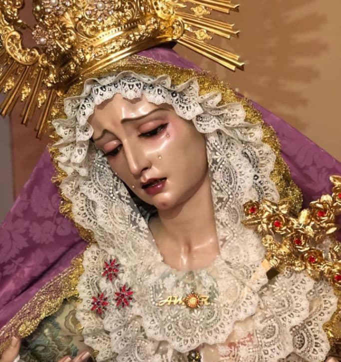 La Hermandad de la Santa Cena de Motril celebra cultos en honor de su titular mariana