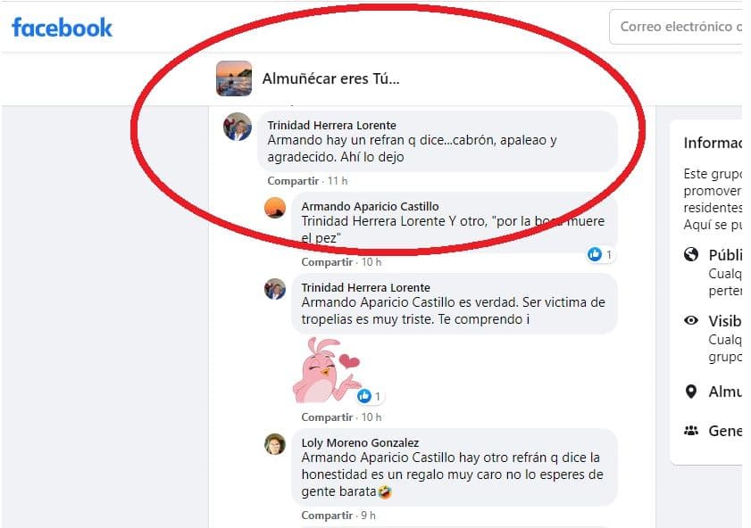 Piden la dimisión de la alcaldesa de Almuñécar por llamar «cabrón» al presidente de la Asociación de Pensionistas de Andalucía, Armando Aparicio
