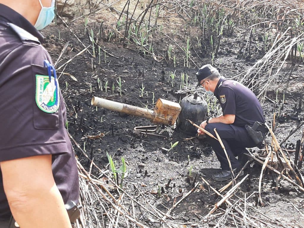 La Policía Adscrita procede penalmente contra el presunto autor del incendio en Cortés de Baza