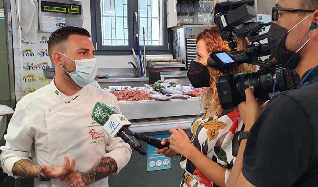 La Quisquilla de la mano del cocinero Iván Mateo en Andalucía Directo TV