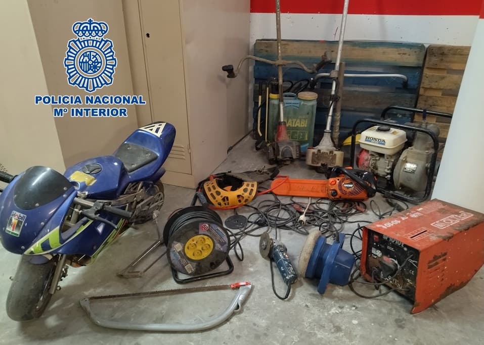 Detenida una pareja como presuntos autores de varios robos en cortijos de Motril a cuyos propietarios habrían amenazado posteriormente