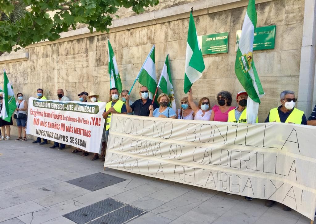Los agricultores de la Asociación reivindicarán las canalizaciones en Madrid el 15 de septiembre ante la sede del Ministerio de Transición Ecológica