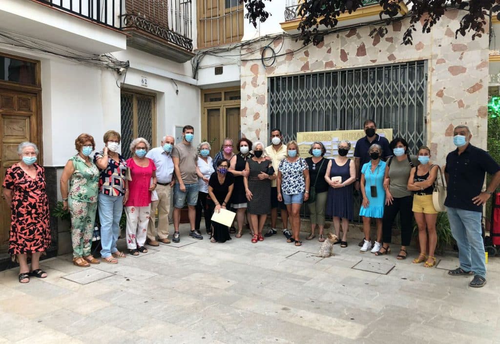 Concentración en Lanjarón para exigir la protección de los Derechos Humanos en Afganistán