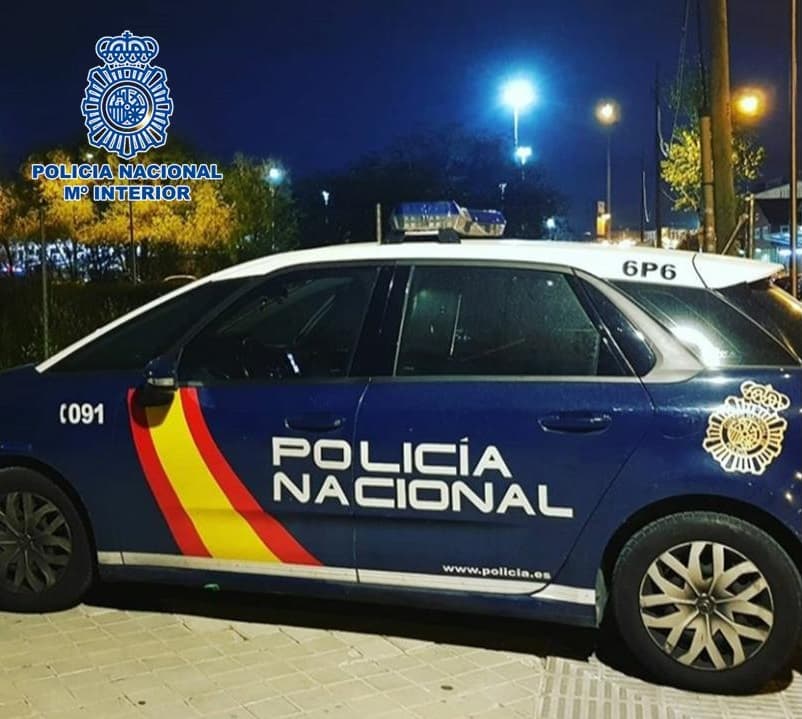 Detenidos los tres autores de un robo con violencia e intimidación con arma blanca en el que resultó herido un joven de 19 años
