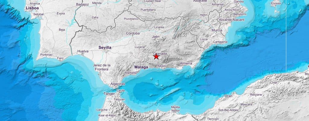 Terremoto en Granada de magnitud 4.6