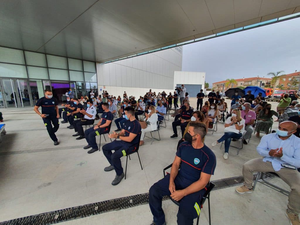 El Cuerpo de Bomberos de Motril aumenta su plantilla con la toma de posesión de siete nuevos profesionales
