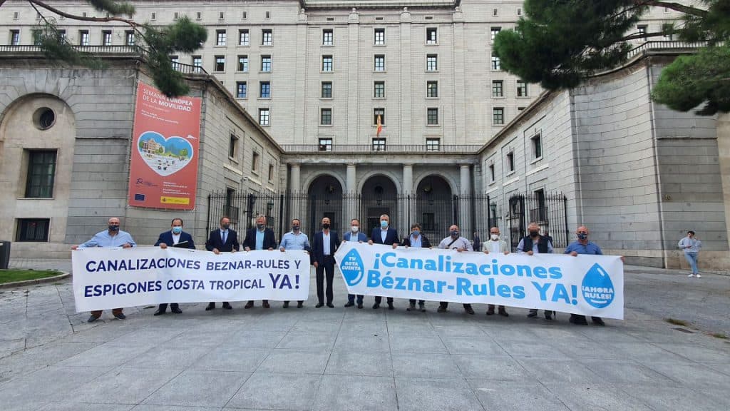 La Plataforma para las Infraestructuras de la Costa Tropical “desembarca” en Madrid para exigir soluciones urgentes al Gobierno de España