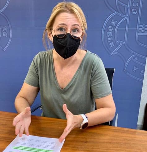 Inma Omiste: «La rebaja fiscal anunciada por el gobierno de García Chamorro deja fuera a las familias y a las pequeñas empresas»