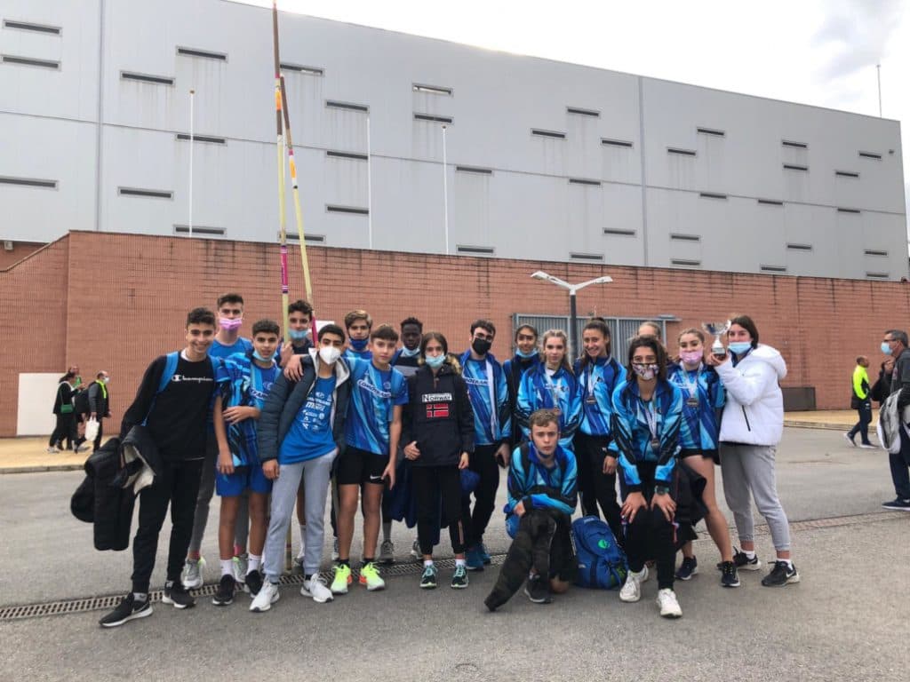 Gran actuación de los atletas del Comotrans Ciudad de Motril en el Campeonato Andalucía Clubes Sub16 P.C.