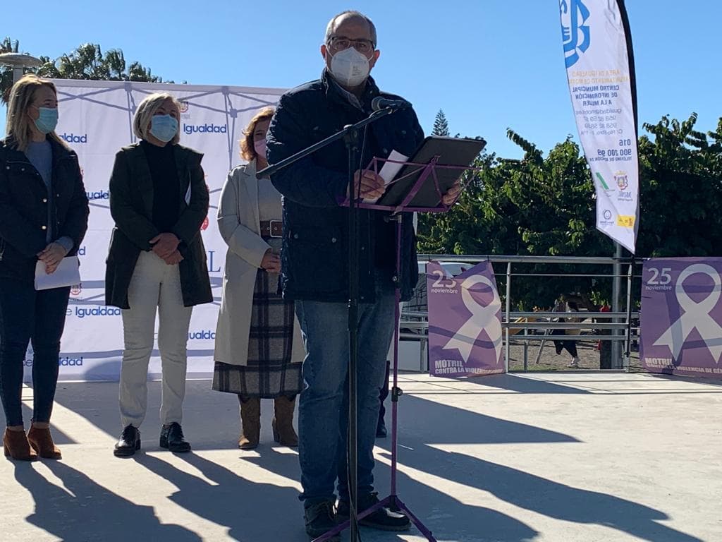 AxSí se suma a los actos organizados en Motril con motivo del Día Internacional de la Eliminación de la Violencia contra las Mujeres