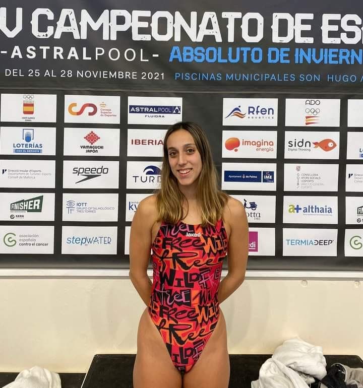 Tamara Frías, bronce en 50 espalda en el Campeonato de España que se celebra en Palma de Mallorca