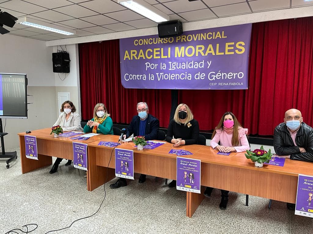Mancomunidad apoya el VII Concurso Provincial Araceli Morales por la igualdad y contra la violencia de género que organiza el CEIP Reina Fabiola de Motril