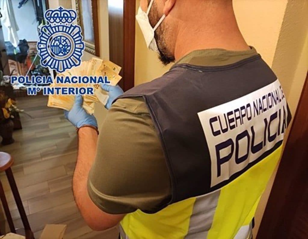Detenidas 19 personas en Granada, Córdoba, Jaén, Málaga y Sevilla por la introducción de billetes falsos